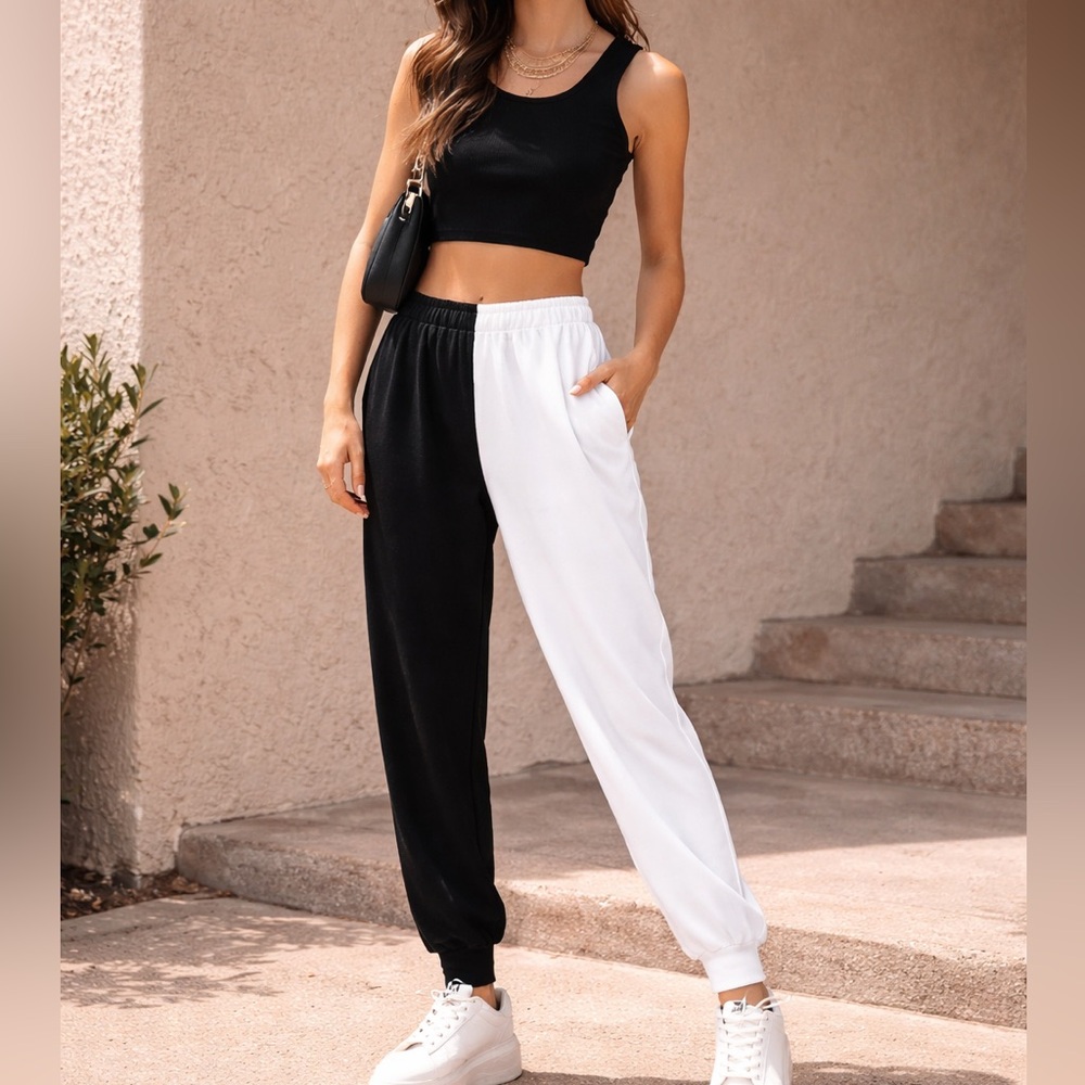 LOVERS & FRIENDS Color Blocked Joggers